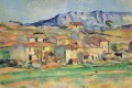 Paisaje del Mont Sainte Victoire Paul Cézanne
